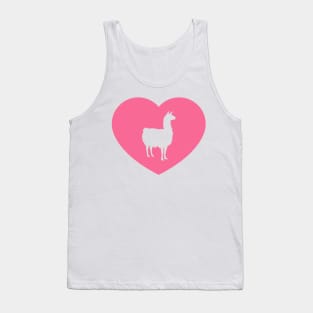 Llama Heart Tank Top